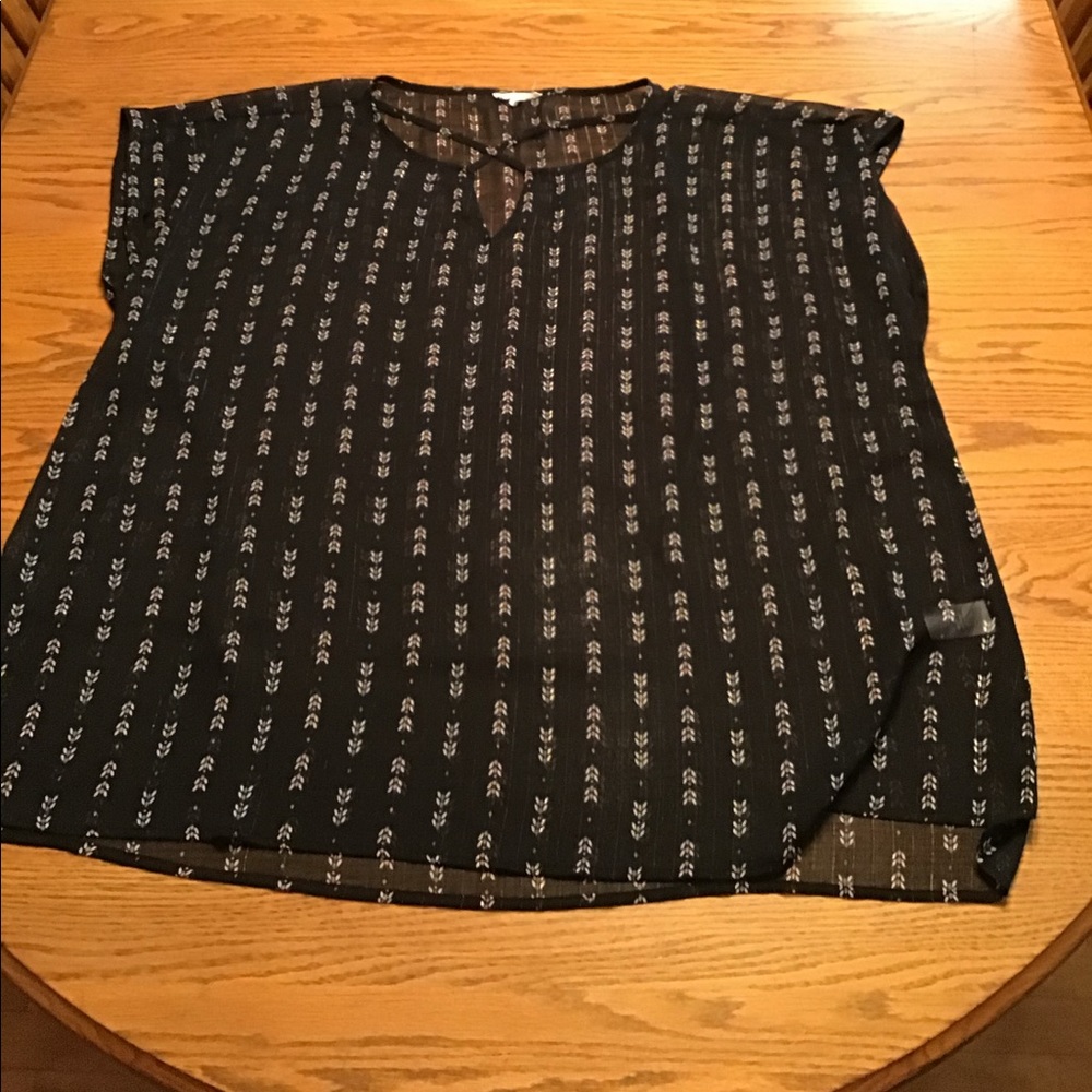 Maurice’s Black. dress Shirt